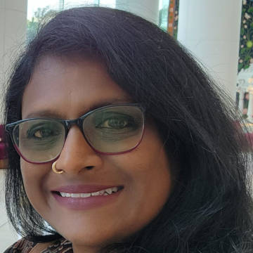 Photograph of SCSI Vice President Mangai Kamal