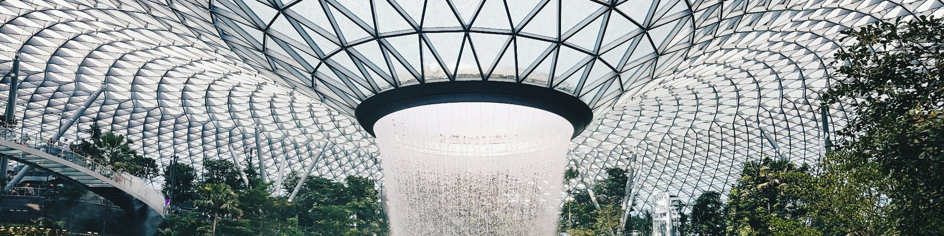 Picture of the Jewel in Singapore Changi Airport